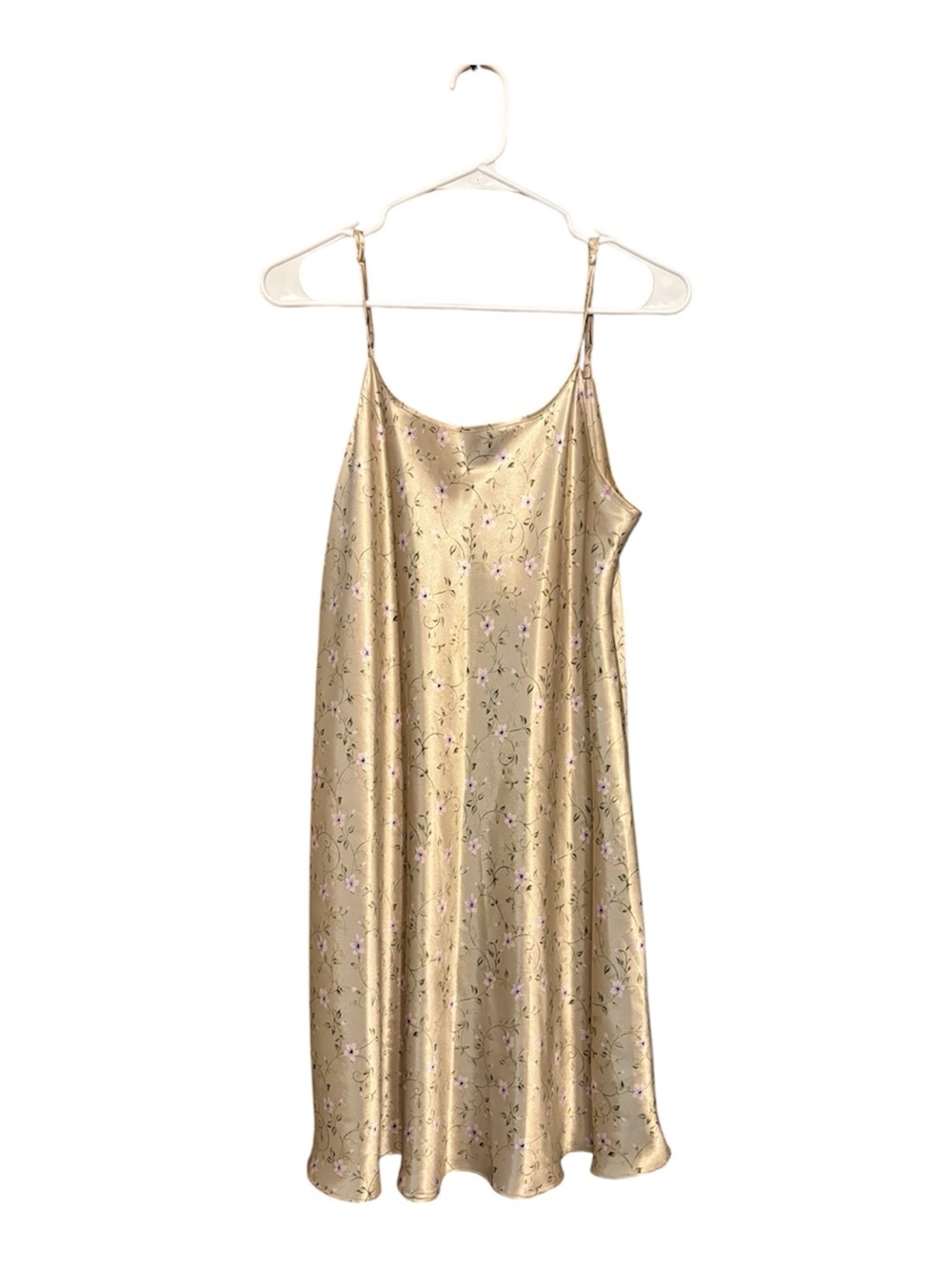 Vintage Delicate Treasures Floral Print Night Gown